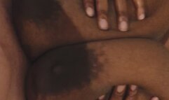 Reverse and on top Tittyfuck massive black tits Zelda55KK pov 4k