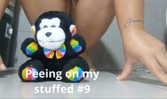 Peeing on my stuffed #9