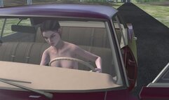 1967 Chevrolet Impala Cranking Template - Aisling Naked and Barefoot 1080p