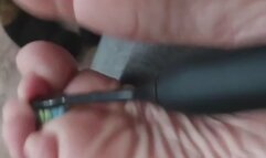 A new toothbrush, an ultrasonic toothbrush at that! Oh dear, it's awful!