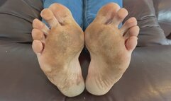 Goddess Dirty Foot Worship and Inspection