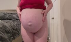 37 weeks Pregnant Stepmom Seduces Stepson Part 2