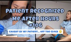 Gloved Asian After Hours