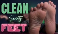 Clean Sweaty Feet