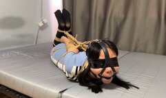 wn5- tighten hogtied bondage