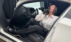 4 Cigarettes Deep Smoke & Spit Seduction POV