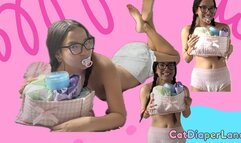 Male Nanny ABDL: Special Pink Diaper Gift