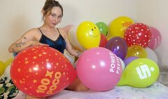 intimate with advertising balloons