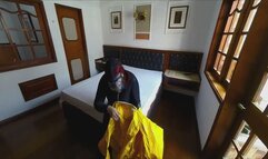 Hazmat Masturbation: Gas Mask, Tight Catsuit & Sensual Self-Pleasure – 12 Min HD MOV