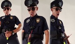PolicíaUniform 107 URETRHAL 3 ORGASM CUM (FULL) CORRIDA Uniformes COP Police Officer 2026 video completo.