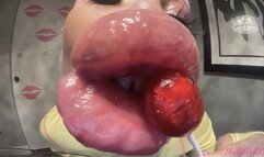RubyDollLipz's Freshly Injected Lips + Blow Pop #4