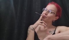 Extreme Smoking Fetish – Ash on Tongue & Cigarette Extinguish Tease (POV)