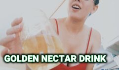 Glass Jar of Golden Nectar - Piss Slave Watersports Toilet Fetish