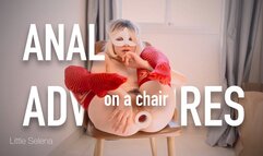 Anal adventures on a chair