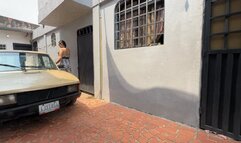 Kamila accelerates the car sharply