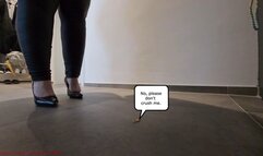 Shrunken and found by the lovely bbw boss