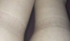 DIRTY FEET ON MY WHITE BED BOARD