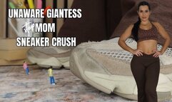 Unaware giantess stepmom sneaker crush - OnlyVanessa (custom clip)