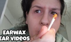 Earwax Removal & Ear Touching Compilation 1 month Chubby Girl Cleans Ears
