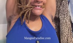 Naturally Hairy | Hairy Armpit and Hair Fetish with Temptress Mango