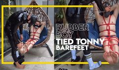 Bound to Laugh: The Rubber Boy Game (1080p) Gay Bondage - Gay Domination - Foot Fetish - Rubber - Socks - Sneaker - Ropes - BDSM