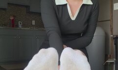 Sniffing your teachers feet