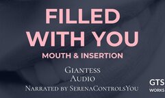 Filled With You… Giantess POV… Micro Male Strapped to Dildo… Oral Tease to Deep Insertion by GTS Works