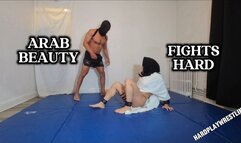 Hot Middle Eastern Goddess Gets Dominated in a Brutal Fight