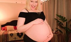 Rapid Pregnancy Belly Expansion - Super Pregnant After 3 Days - Huge Belly Fetish Roleplay