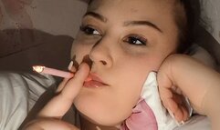 Movie Night Chain Smoking, 4 Cigarettes Back to Back