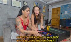 CURIOSITY TURNS INTO A CHALLANGE WITH BALLOONS AND PUNISHMENT - BEA CORREA - FULL VERSION - NEW APRIL 2026