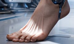Barefoot Cyborg Domination POV — You’re Beneath Me