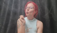 Stress Relief Smoking Session – You Watch Me Destroy Cigarettes