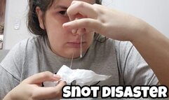 Snot Compilation: Chubby Girl Sneezes a Lot for a Whole Month POV