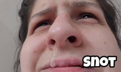 Two Days of Nose Blowing: Chubby Girl Sneezes and Blows Nose Compilation POV