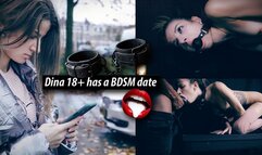 Dina 18+ has a BDSM date