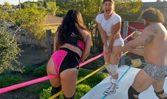 Top Rope 1-On-2 Domination