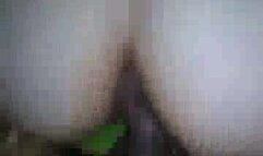 White Brunette Girl Rides Black Cock