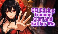 CEI Edging Training – Cum And Eat For Me | Goddess Hiyori