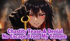 Chastity Tease & Denial – No Escape From My Temple | Goddess Hiyori