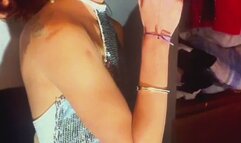 Green-Eyed Glam Smoking Goddess – Slow Cigar Exhale Just For You