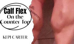 Explicit Calf Job — MILF Muscles Fuck Dildo