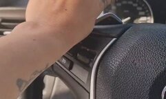 INTENSE PEDAL PUMPING – Bare Feet, Socks & Sneakers Switching Control (Driver POV)