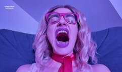 YAWNING SCHOOL GIRL - ASMR