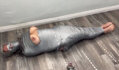 Mummified and Thoroughly Gagged in the Empty House, Part 5 -avi