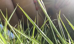 Shrunk and Hidden. Outdoor Date With Nancy. Hidden in Jammy Toes & Pissed On