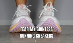 Fear my giantess running sneakers - OnlyVanessa