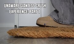 Unaware giantess crush experience: part 1 - OnlyVanessa (custom clip)