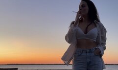 Sunset Escape • All White 100 by the Water