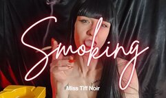 smooth satin sheets & handrolled smoking session